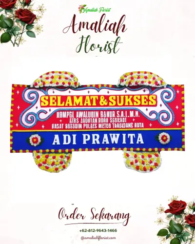 Karangan Bunga Ucapan Selamat palu barat